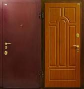 Стальная дверь Легран с порошковым покрытием и МДФ