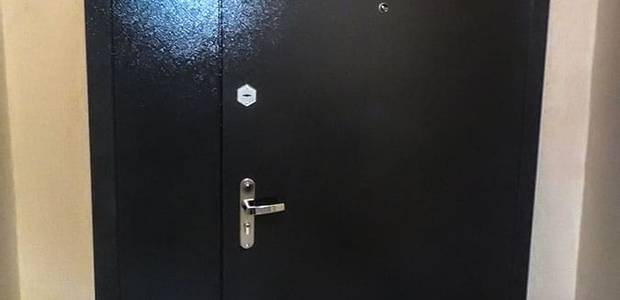 Полуторная тамбурная дверь