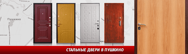 Доставка дверей в г. Пушкино