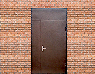 Металлическая тамбурная дверь