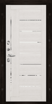 Новые панели на двери Колизей с зеркальными вставками